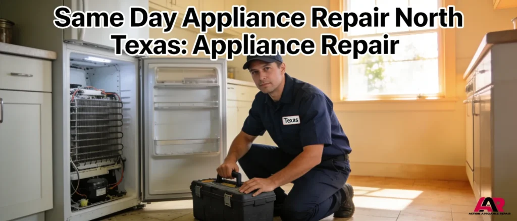 A broken appliance disrupts household routines and increases stress the longer it sits unrepaired.; Same-day