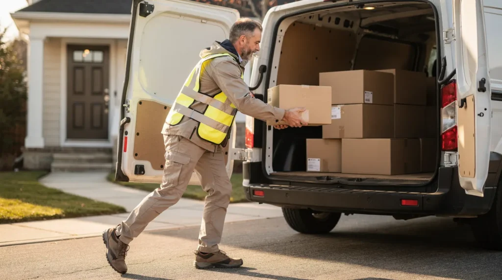 Same-day service is offered for appliance breakdowns in the Little Elm service area.; Technicians load