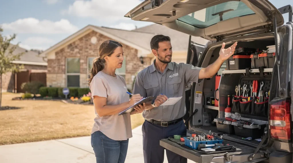 A frequent complaint homeowners raise is a prior repair company that did the work, failed