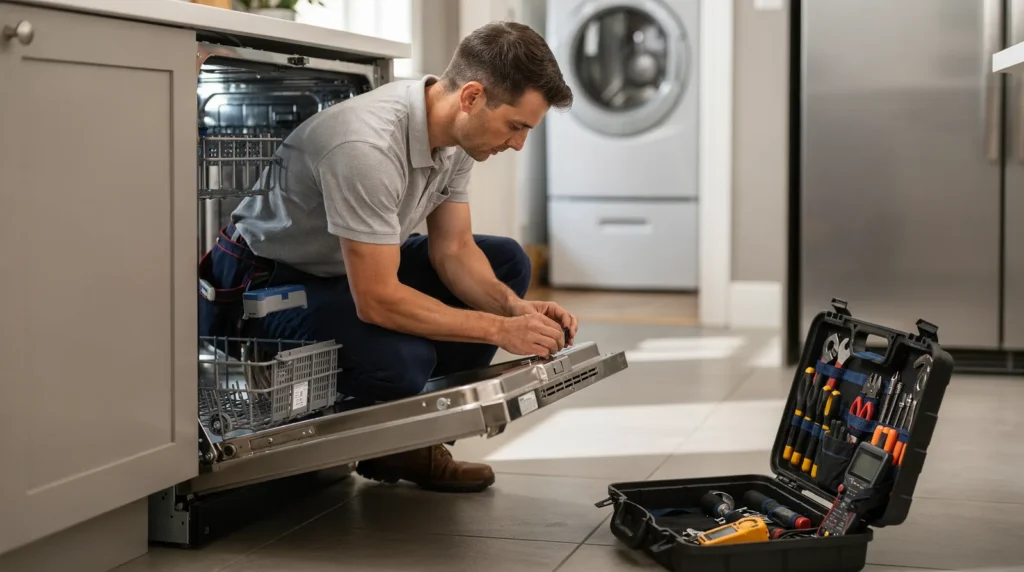Homeowners simply share the model number and the issue to begin the repair process.; Technicians
